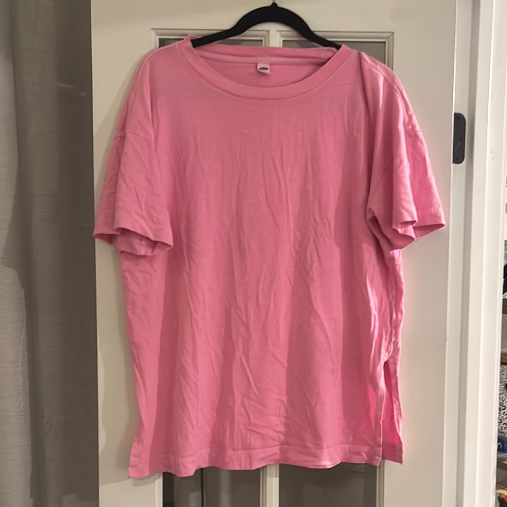 Old Navy Pink Short Sleeve Tee